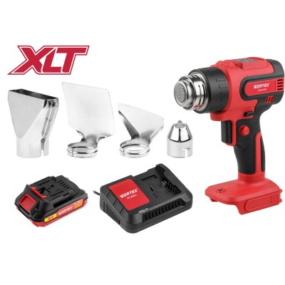 Аккум. термовоздуходувка WORTEX CHG 5518 в кор. ALL1 XLT SET 18 В, 1 скор., 300-550 °C