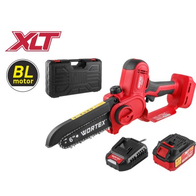 Аккум. мини-пила WORTEX CEC 2518-2 в чем. ALL1 XLT SET БЕСЩЕТ., 18 В, 15 см