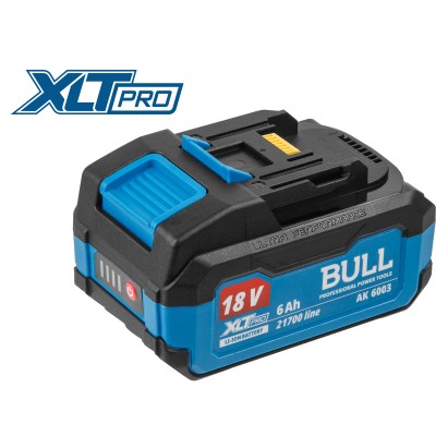 Аккумулятор BULL AK 6003 18.0 В, 21700 TAB, 6.0 А/ч, Li-Ion XLTpro