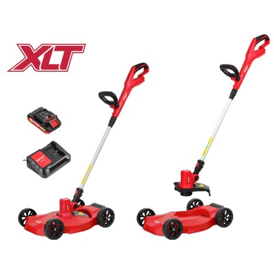 Триммер аккум. WORTEX TB 2818 ALL1 XLT SET 18В, шир.скаш.300 мм, авт.подача лески, леска 1.6 мм