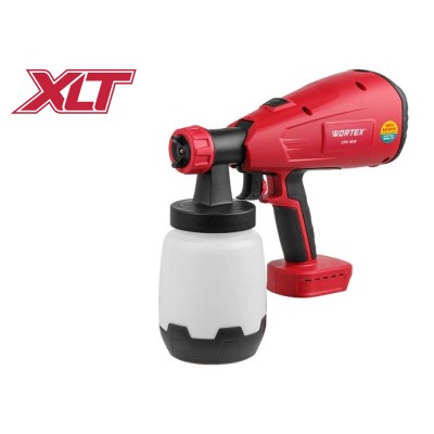 Аккум. краскораспылитель WORTEX CPS 1810 в кор. ALL1 XLT SOLO 18В, 700 мл/мин, 1 л бак