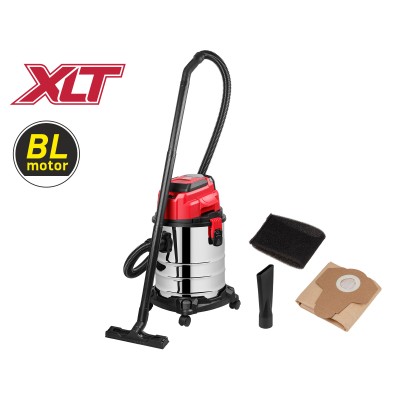 Аккум. пылесос WORTEX CVC 1815-1 в кор. ALL1 XLT SOLO БЕСЩЁТ., 18 В, 15 кПа, 25 л, строительный