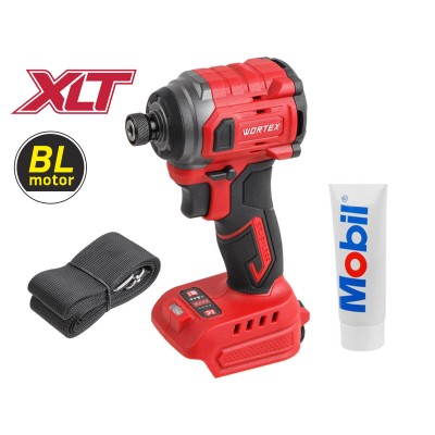 Аккум. ударный гайковерт/винтоверт WORTEX CWR 0218 в кор. XLT SOLO БЕСЩЕТ., 18 В, 220 Н*м