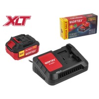 Набор аккумулятор 4 А*ч и зарядное устройство 1х2 А WORTEX ALL1 XLT в кор. SET