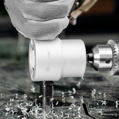 Насадка на дрель для резки листового металла до 1.8 мм Сибртех Насадка на дрель для резки листового металла до 1.8 мм Сибртех