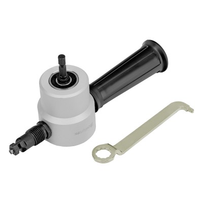 Насадка на дрель для резки листового металла до 1.8 мм металлический кейс Сибртех