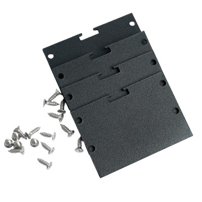 Заглушка без отверстия для профиля CAB257, LD350 (комплект 4шт)