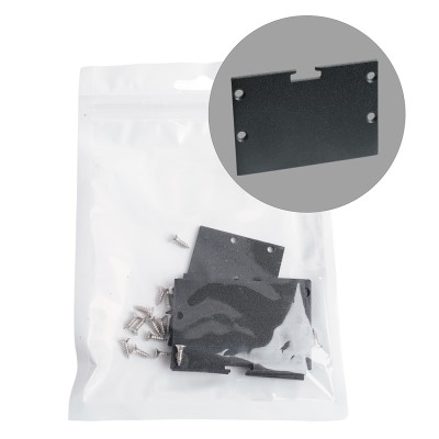 Заглушка без отверстия для профиля CAB257, LD350 (комплект 4шт)