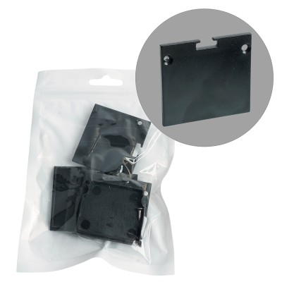 Заглушка без отверстия для профиля CAB268, LD367 (комплект 4шт)