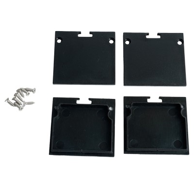 Заглушка без отверстия для профиля CAB268, LD367 (комплект 4шт)