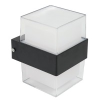 Светильник уличный светодиодный Feron.One DH2402-P, 10W, 720Lm, 4000K, черный, пластик 53392