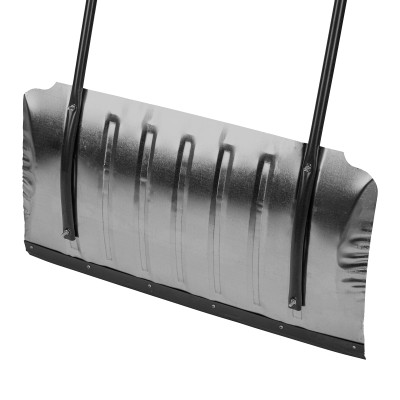 Движок для уборки снега оцинкованный, 735x385x1120 мм, стальная рукоятка, Сибртех