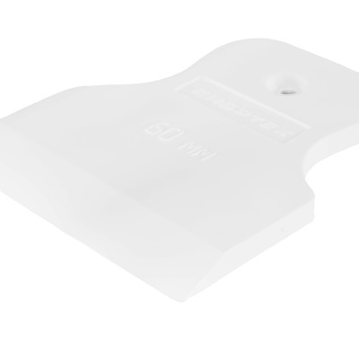 Шпатель, белая резина, 60 мм Сибртех