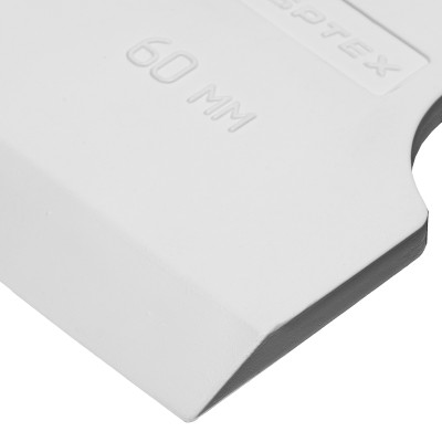 Шпатель, белая резина, 60 мм Сибртех