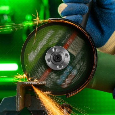 Круг отрезной по металлу, 125 х 1,0 х 22,2 мм, 84%A+16%B, в пленке, 10 шт Сибртех