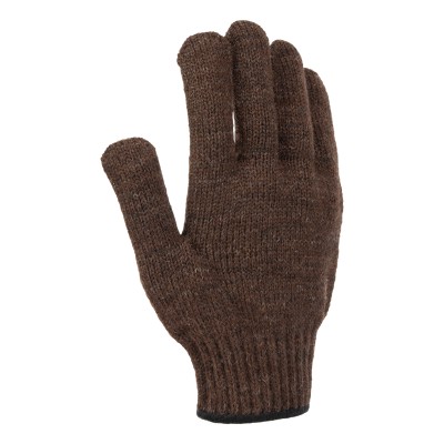 Перчатки трикотажные, верблюжья и овечья шерсть, ПВХ -гель Протектор Сибртех