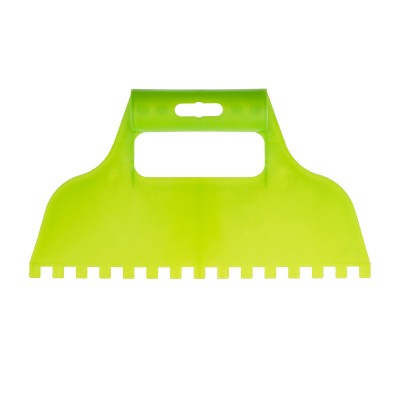 Шпатель для клея, пластмассовый, зубчатый 8 х 8 мм Сибртех