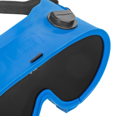 Очки защитные газосварщика закрытого типа, с непрямой вентиляцией, поликарбонат Сибртех