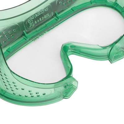 Очки закрытые "Эргономичные" с прямой вентиляцией, поликарбонат Сибртех