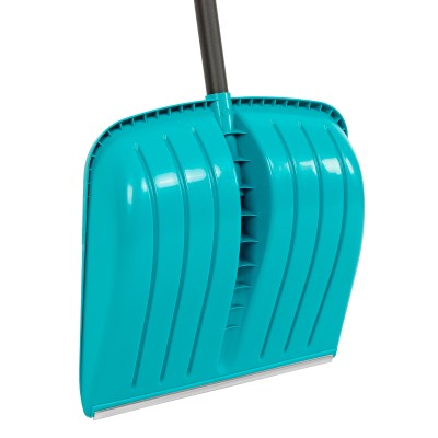 Лопата для уборки снега, полипропилен, 450х450х1355 мм, алюминиевый черенок, усиленная, LUXE Palisad Лопата для уборки снега, полипропилен, 450х450х1355 мм, алюминиевый черенок, усиленная, LUXE Palisad