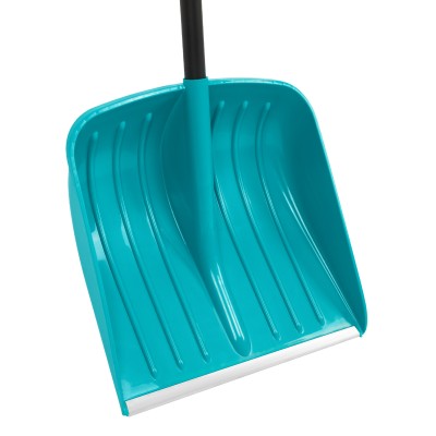 Лопата для уборки снега, полипропилен, 450х450х1355 мм, алюминиевый черенок, усиленная, LUXE Palisad Лопата для уборки снега, полипропилен, 450х450х1355 мм, алюминиевый черенок, усиленная, LUXE Palisad