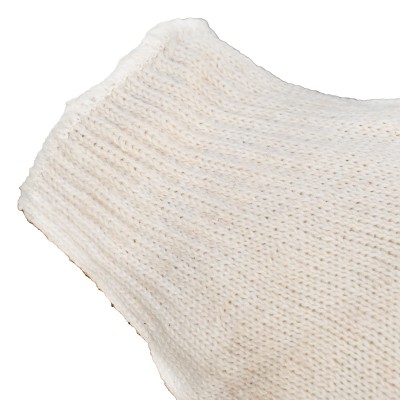 Перчатки трикотажные, ПВХ гель шахматный облив, оверлок Сибртех