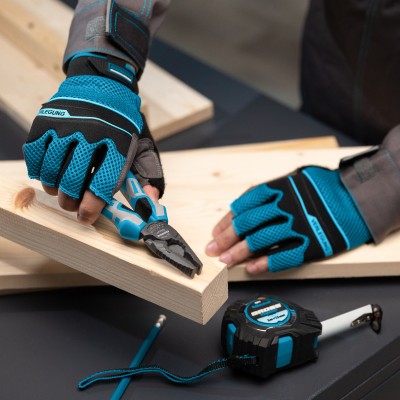 Перчатки комбинированные облегченные, открытые пальцы, AKTIV, М Gross Перчатки комбинированные облегченные, открытые пальцы, AKTIV, М Gross