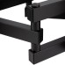 Кронштейн для телевизора 32"-65", наклонно-поворотный, двойное колено REXANT
