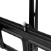 Кронштейн для телевизора 37"-75", наклонно-поворотный, двойное колено REXANT