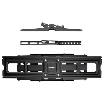 Кронштейн для телевизора 37"-75", наклонно-поворотный, двойное колено REXANT