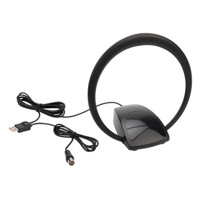 Антенна комнатная «Активная» с USB питанием, для цифрового телевидения DVB-T2, Ring-51 REXANT