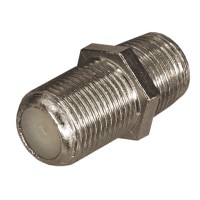 Переходник гнездо F – гнездо F, бочка без кольца PROconnect