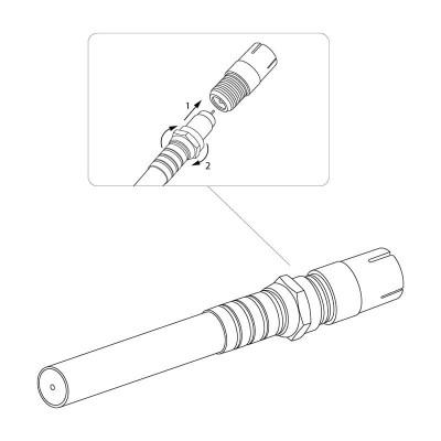 Переходник гнездо F – гнездо TV PROconnect Переходник гнездо F – гнездо TV PROconnect