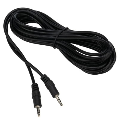 Шнур Стерео 3,5мм штекер - Стерео 3,5мм штекер, 1,2м, черный СМАРТКИП Шнур Стерео 3,5мм штекер - Стерео 3,5мм штекер, 1,2м, черный СМАРТКИП