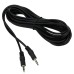 Шнур Стерео 3,5мм штекер - Стерео 3,5мм штекер, 1,2м, черный СМАРТКИП Шнур Стерео 3,5мм штекер - Стерео 3,5мм штекер, 1,2м, черный СМАРТКИП