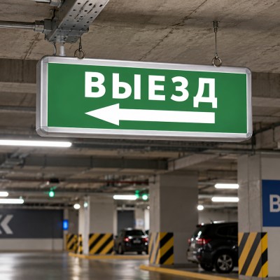 Самоклеящаяся этикетка INFO EL008 ВЫЕЗД/стрелка налево 330х120мм артикул 53709 Самоклеящаяся этикетка INFO EL008 ВЫЕЗД/стрелка налево 330х120мм артикул 53709