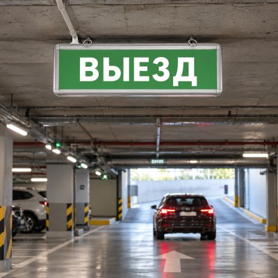 Самоклеящаяся этикетка INFO EL012 ВЫЕЗД 330х120мм артикул 53713 Самоклеящаяся этикетка INFO EL012 ВЫЕЗД 330х120мм артикул 53713