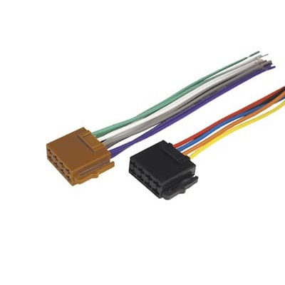 Разъемы для автомагнитол Евро ISO, 2 гнезда акустика+питание REXANT