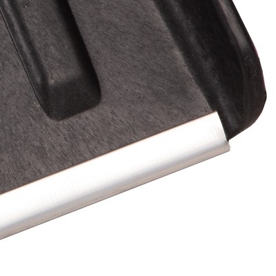 Лопата для уборки снега пластиковая, 275 х 345 х 890 мм, стальной черенок, Stels