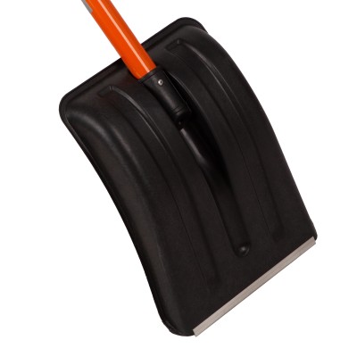 Лопата для уборки снега пластиковая, 275 х 345 х 890 мм, стальной черенок, Stels