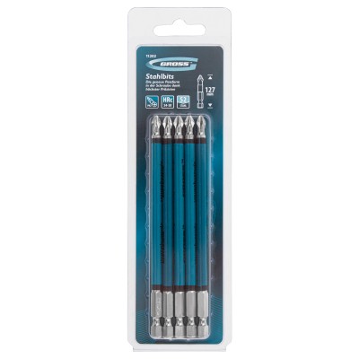 Бита PH2 х 127, сталь S2, 5 шт. Gross Бита PH2 х 127, сталь S2, 5 шт. Gross