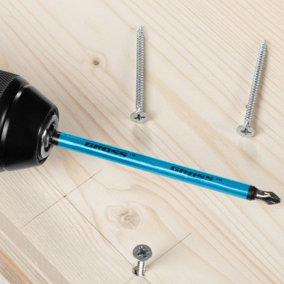 Бита PH2 х 127, сталь S2, 5 шт. Gross Бита PH2 х 127, сталь S2, 5 шт. Gross