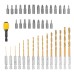 Набор бит и сверл, магнитный адаптер, CrV, пластиковый кейс, 40 шт. Matrix