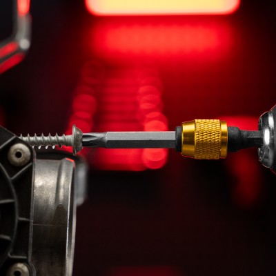 Набор бит, магнитный адаптер, CrV, пластиковый кейс, 64 шт. Matrix