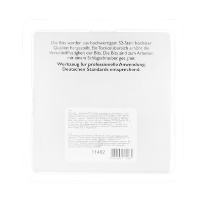 Бита торсионная PH2 x 25 мм, для ударных шуруповертов, 10 шт. Gross