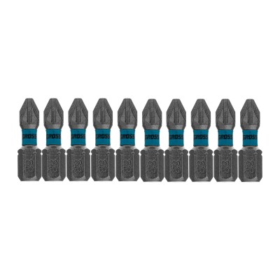 Бита торсионная PZ2 x 25 мм, для ударных шуруповертов, 10 шт. Gross
