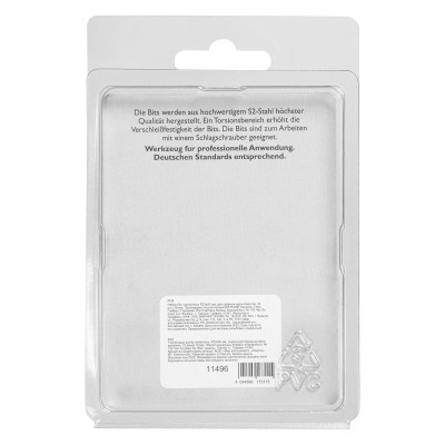 Бита торсионная PZ3 x 50 мм, для ударных шуруповертов, 10 шт. Gross Бита торсионная PZ3 x 50 мм, для ударных шуруповертов, 10 шт. Gross