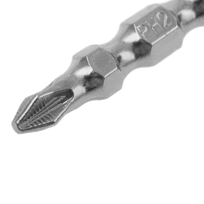 Бита двухсторонняя, PH2-PZ2 х 45 мм, сталь S2, 10 шт. Gross Бита двухсторонняя, PH2-PZ2 х 45 мм, сталь S2, 10 шт. Gross