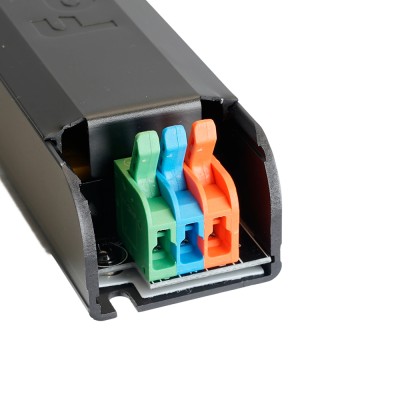 Трансформатор электронный для светодиодной ленты с плавным пуском и диммированием 60W 24V IP20, клипсы, LB004