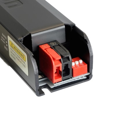 Трансформатор электронный для светодиодной ленты с плавным пуском и диммированием 60W 24V IP20, клипсы, LB004